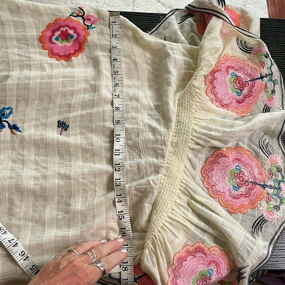 Plenty by Tracy Reese Embroidered One Shoulder Sundress - Picture 6 of 7